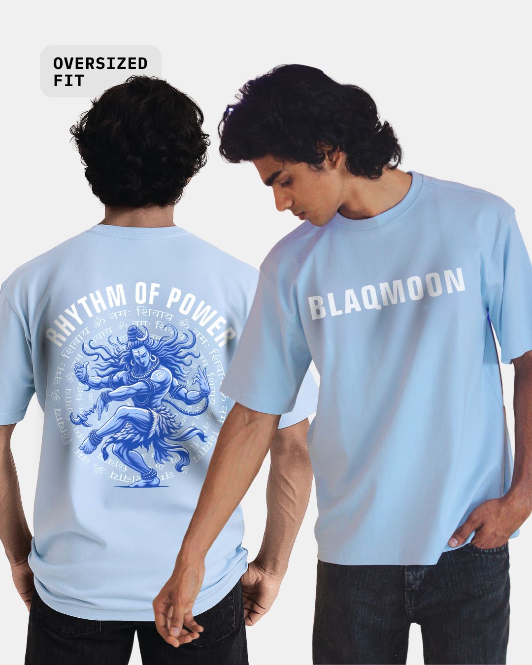 BLAQMOON RHYTHM PREMIUM OVERSIZED TEE