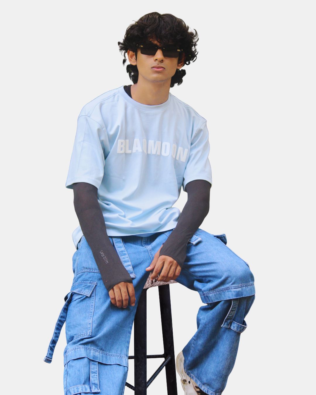 BLAQMOON RHYTHM PREMIUM OVERSIZED TEE