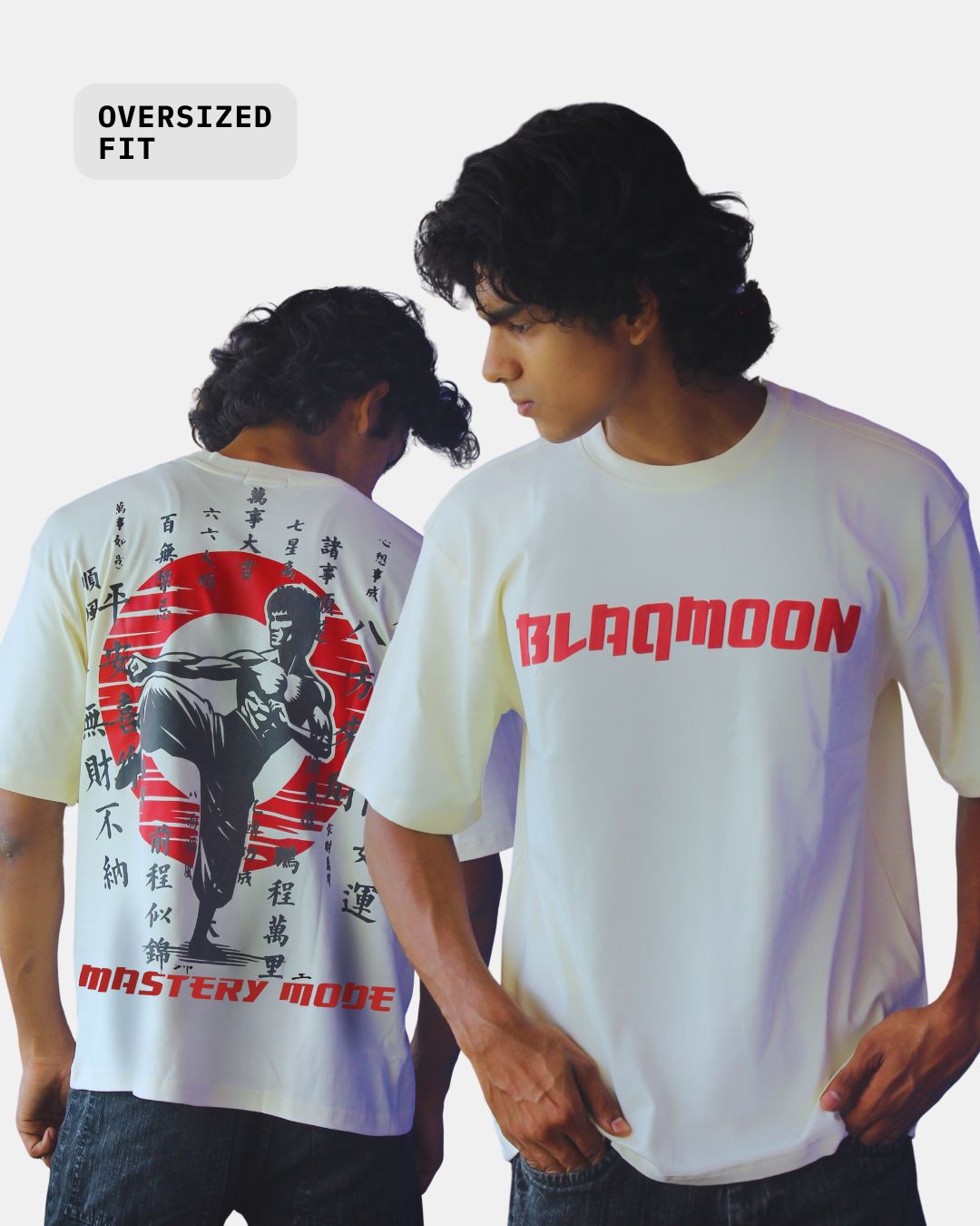 BLAQMOON LEGEND PREMIUM OVERSIZED TEE